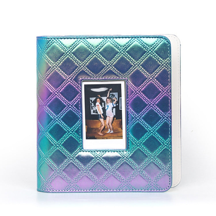 3 Inch 288 Pockets Hollowed Embroidery Line Square Album Celebrity Small Card Photo Large Capacity Card Album