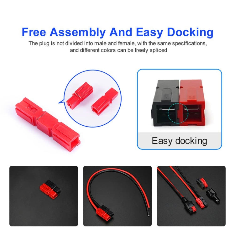 30A Battery Quick Connector Modular Quick Disconnect - 10pairs /Pack