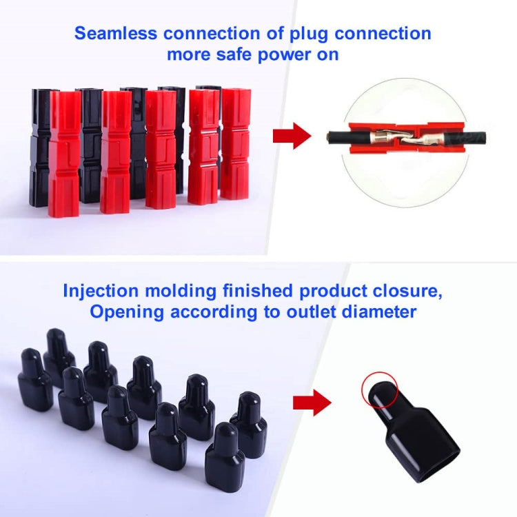 30A Battery Quick Connector Modular Quick Disconnect - 10pairs /Pack