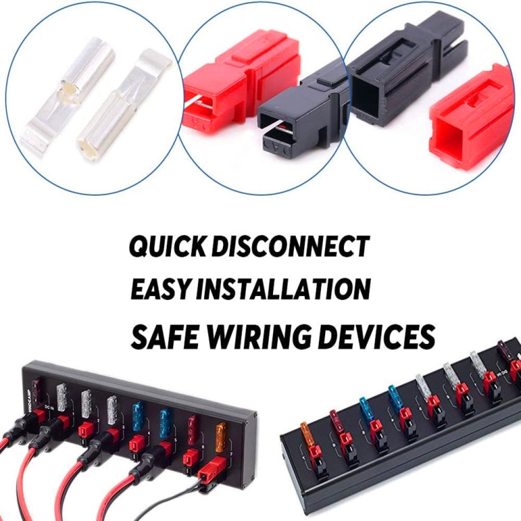 30A Battery Quick Connector Modular Quick Disconnect - 10pairs /Pack