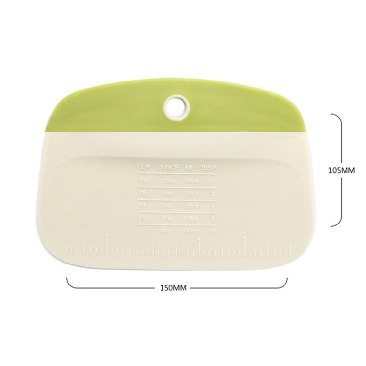 Kitchen Household Pasta Cutter Baking Plastic Squeegee Tool