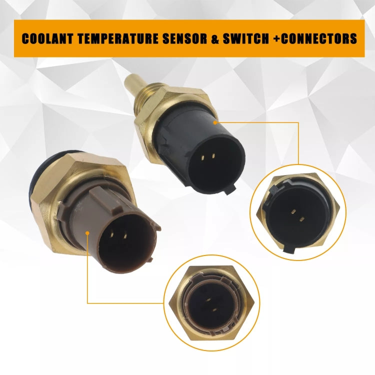 For Honda Civic Radiator Coolant Fan Switch Temperature Sensor Plus Wiring Harness - 1set