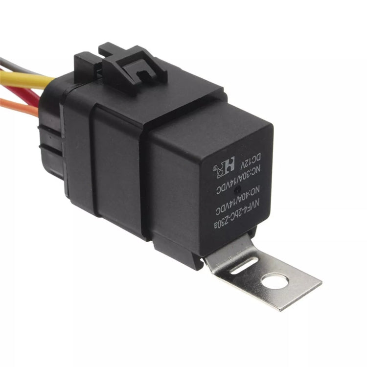 40A Dual Electric Thermostat Cooling Fan Wiring Harness Kit - 40A 12V 4-pin