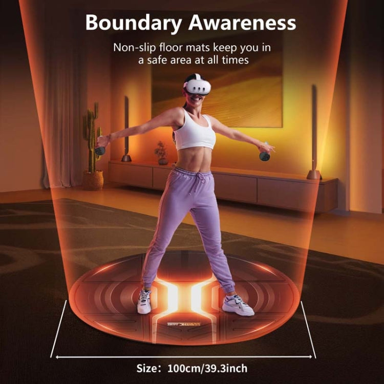 STARTRC GAMES VR Glasses Sport Game Simulation Floor Mat