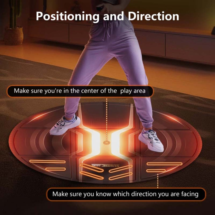 STARTRC GAMES VR Glasses Sport Game Simulation Floor Mat