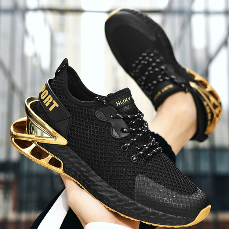 Men Casual Sneakers Tide Luxury Shoes Trainer Breathable Running Shoes, Size: 40