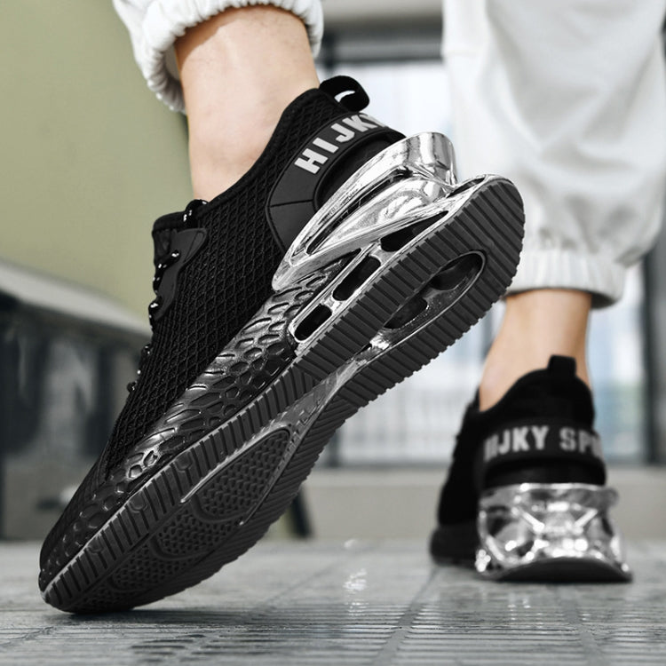 Men Casual Sneakers Tide Luxury Shoes Trainer Breathable Running Shoes, Size: 42