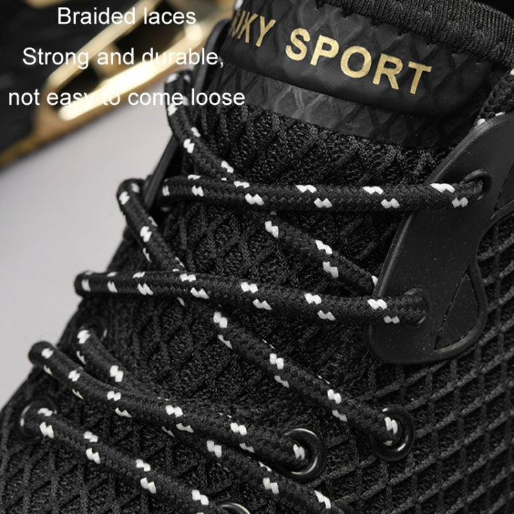 Men Casual Sneakers Tide Luxury Shoes Trainer Breathable Running Shoes, Size: 42
