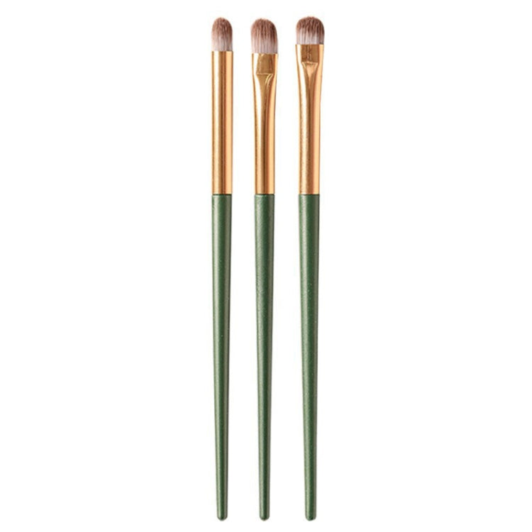 3sets 3 In 1 Portable Universal Eyeshadow Brush Makeup Tools Eye Cosmetic Brushes