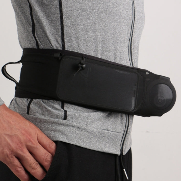 Close-fitting Sports Waist Bag Lightweight Marathon Running Belt, Size: L