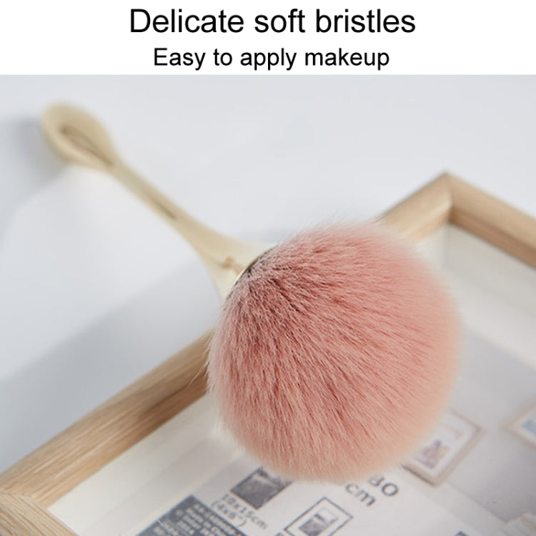 Large Waist Soft Hair Round Headed Makeup Brushes Beauty Tools, Color: Champagne Gold