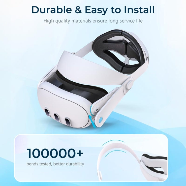 For Meta Quest 3 STARTRC GAMES Elite Headwear Adjustable Balance Gravity Headband Decompression Comfort Accessories - Upgrade Model