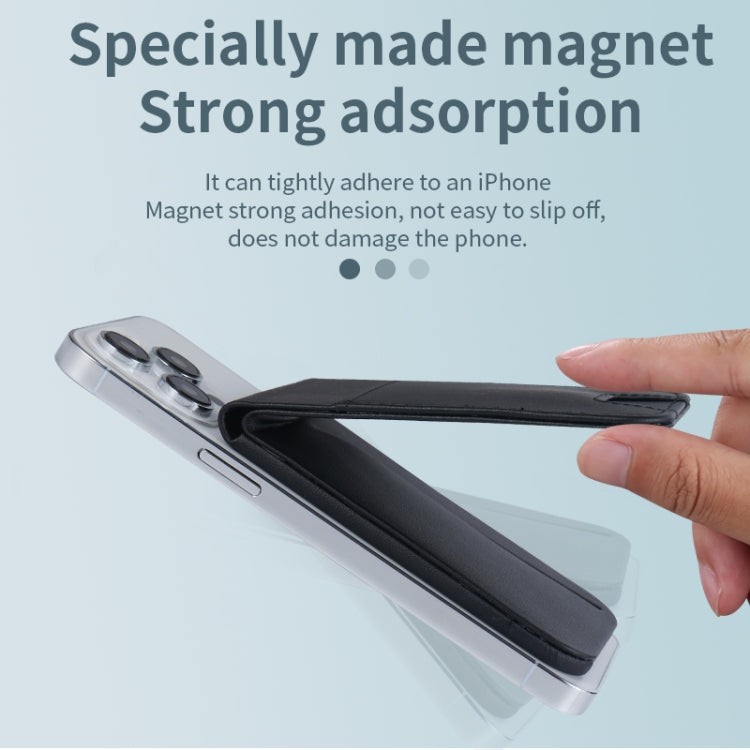 3 in 1 Cellphone Magnetic Wireless Charger Card Holder Phone Bracket