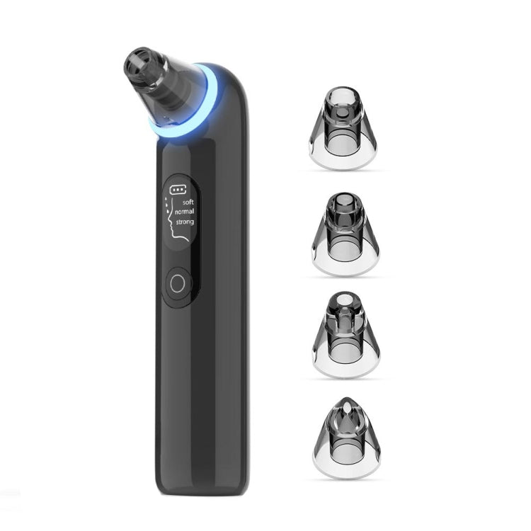 Electric Beauty Instrument Face Pore Remover Blackhead Acne Cleaner - Black