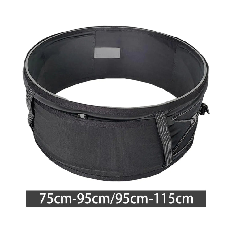 Running Sports Waist Bag Ultra-thin Breathable Belt With Trekking Pole Fixing Strap, Size: XS/S/M