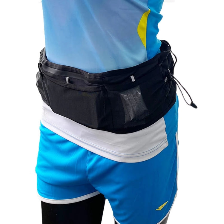 Running Sports Waist Bag Ultra-thin Breathable Belt With Trekking Pole Fixing Strap, Size: L/XL/XXL