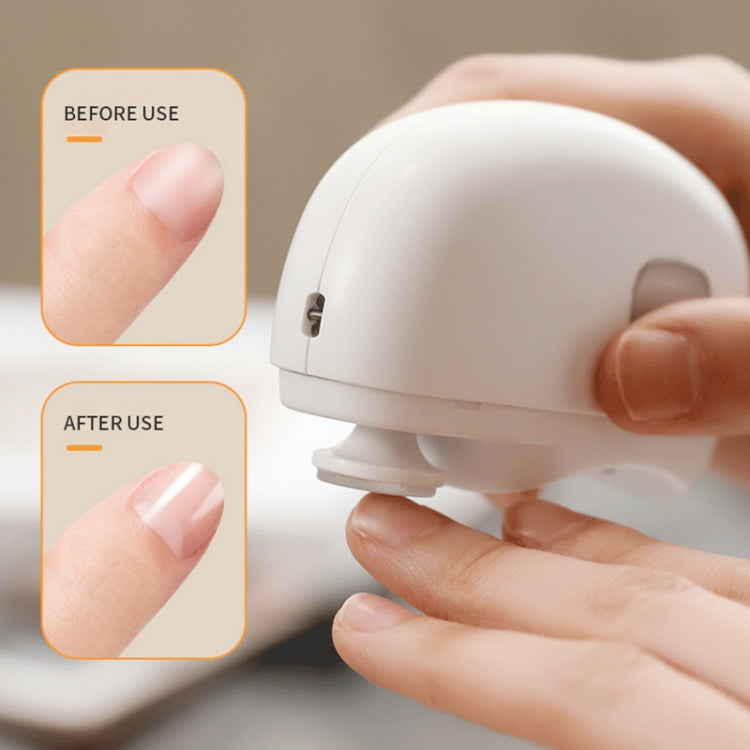 CH-705 2-in-1 Multifunctional Electric Nail Grinder with Light Children Anti-pinch Nail Clippers
