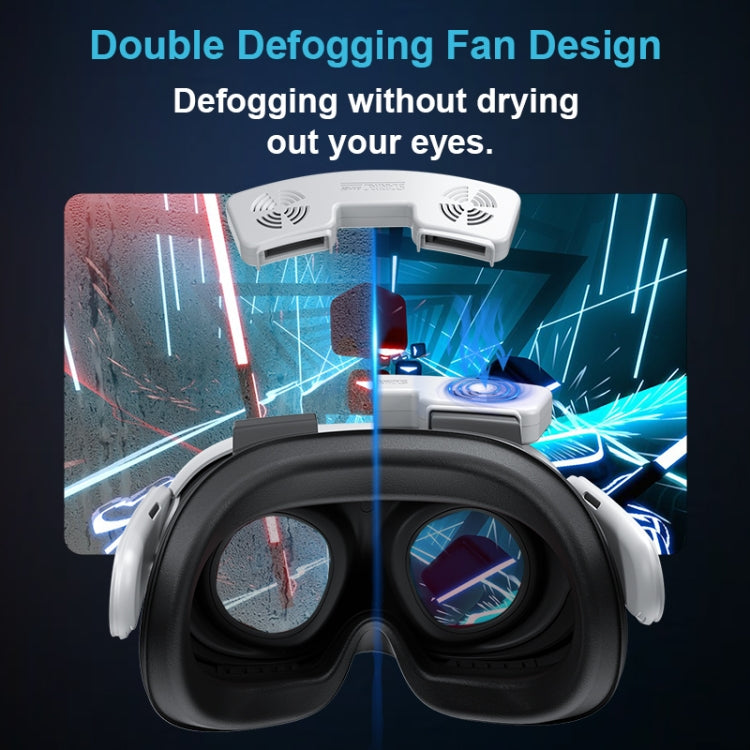 For Meta Quest 3 STARTRC GAMES VR Air Circulation Quick Removal Breathable Replacement Mask - With Fan