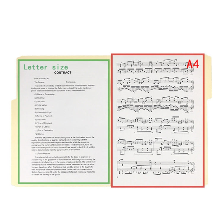 100sheets /Box Letter Size File Folder 1/3-Cut Tab Manila Folders - Beige