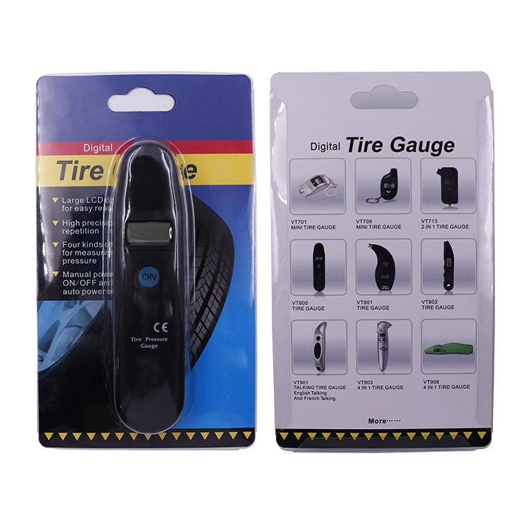 High-Precision Digital Display Car Tire Pressure Gauge - VT800