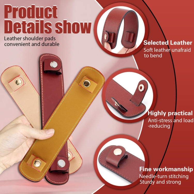 Simple Detachable Bag Anti Strangulation Leather Handle Accessory