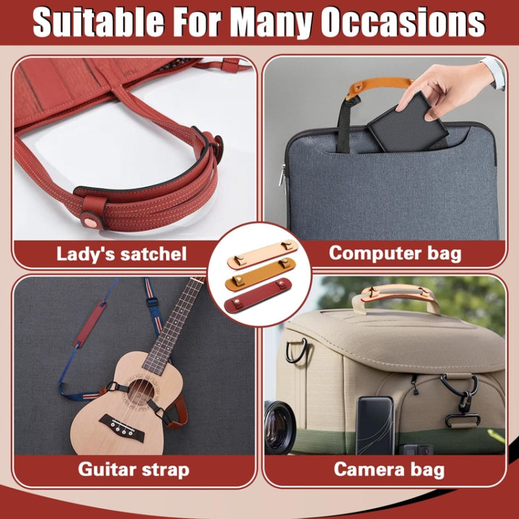 Simple Detachable Bag Anti Strangulation Leather Handle Accessory