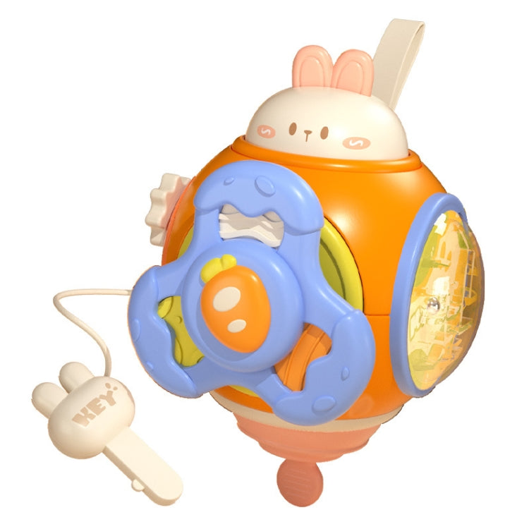 Infant Puzzle Busy Hand Grasping Ball Baby Grasping Sensory Training Early Learning Toys - Rabbit