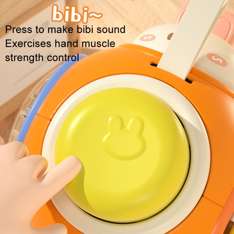 Infant Puzzle Busy Hand Grasping Ball Baby Grasping Sensory Training Early Learning Toys - Rabbit