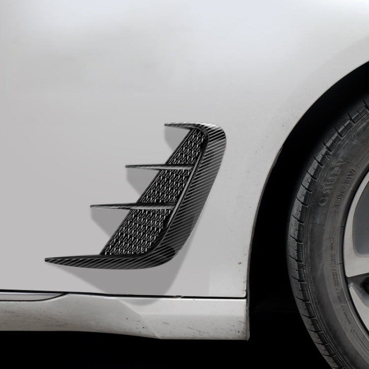 Universal Car Fender Soft Glue Decorative Car Stickers, Color: Bright Black