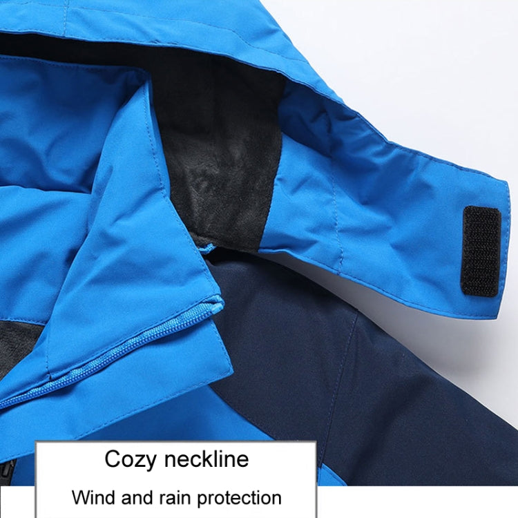 Men Winter Fleece Windproof Warm Jacket Outdoor Waterproof Breathable Mountaineering Clothing, Size: XL