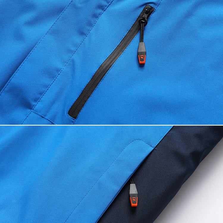 Men Winter Fleece Windproof Warm Jacket Outdoor Waterproof Breathable Mountaineering Clothing, Size: XL