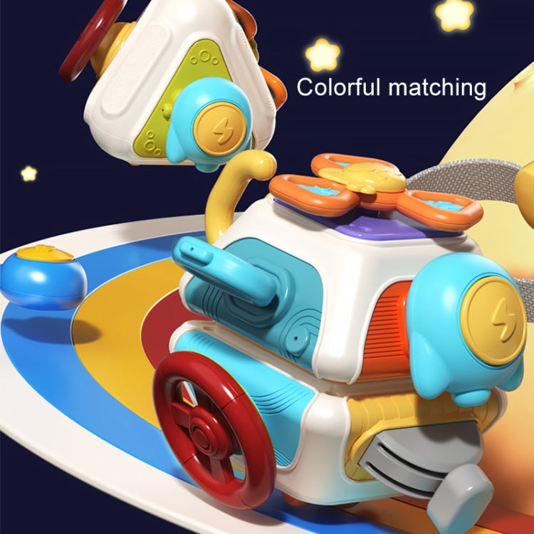 Baby Busy Box Hand Grabbing Ball Puzzle Cubic Space Spinning Fun Children Early Learning Toys, Style: Basic 4 Sides