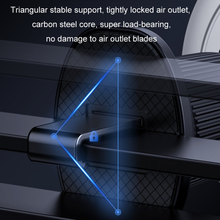 Car Wireless Magnetic Atmosphere Light Mobile Phone Holder - W17
