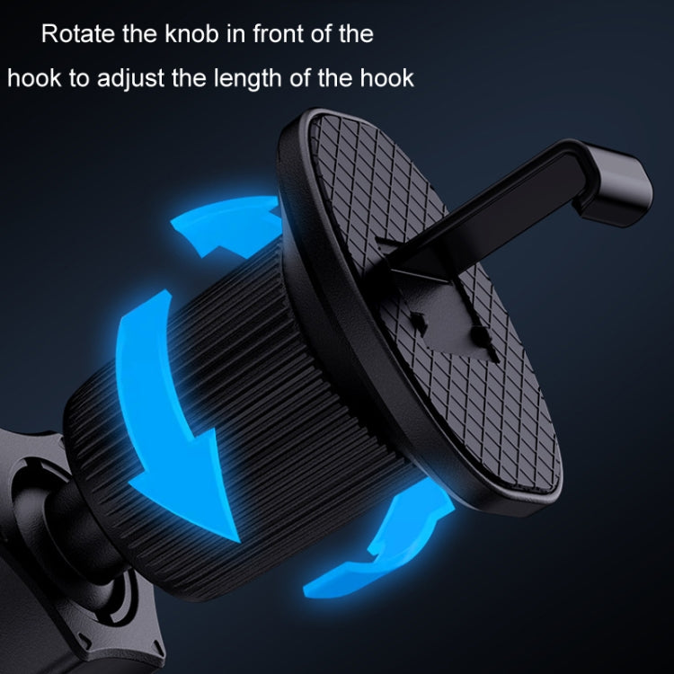 Car Wireless Magnetic Atmosphere Light Mobile Phone Holder - W17