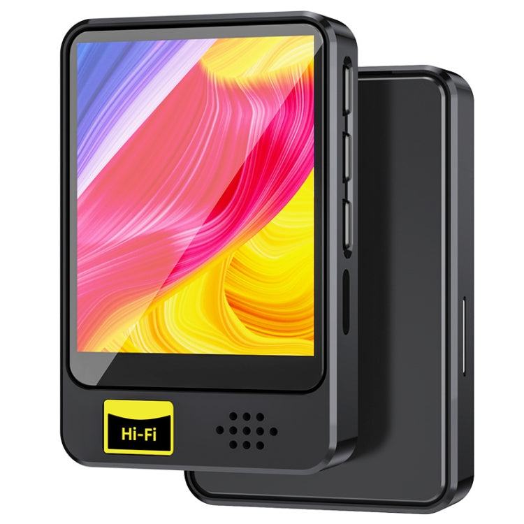 MP3 / MP4 Music Player Bluetooth Radio E-book Playback Walkman, Memory: 128GB - Black