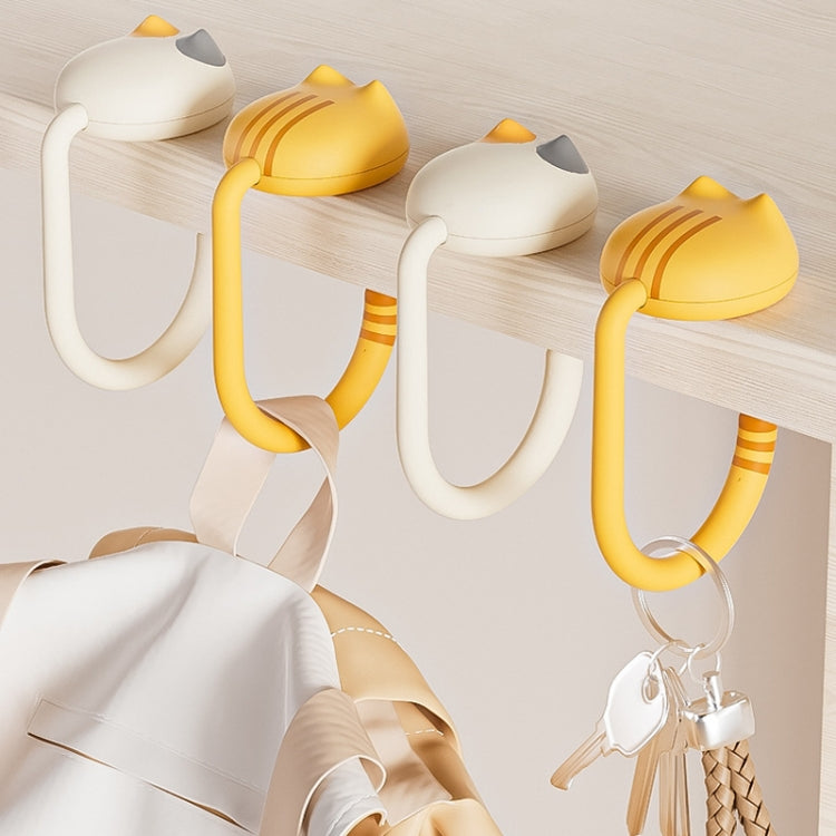 Removable Deskside Hanger Hook No-Punch Student Schoolbag Hook