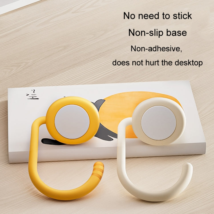 Removable Deskside Hanger Hook No-Punch Student Schoolbag Hook