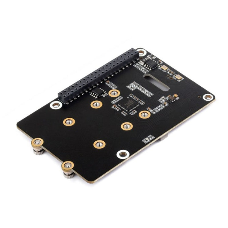 Waveshare For Raspberry Pi 5 PCIe To 2-Ch M.2 Adapter Type B NVMe Protocol - 27710