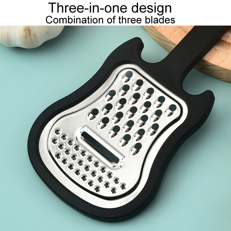 Kitchen Stainless Steel Guitar Shaped Melon Peeler Household Potato Scraper