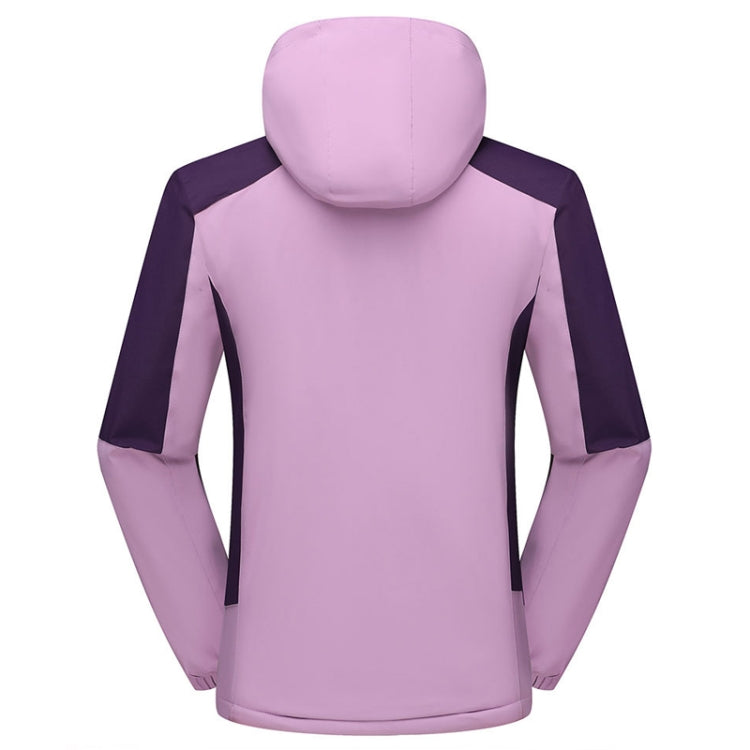 Women Winter Fleece Windproof Warm Jacket Outdoor Waterproof Breathable Mountaineering Clothing, Size: XXL