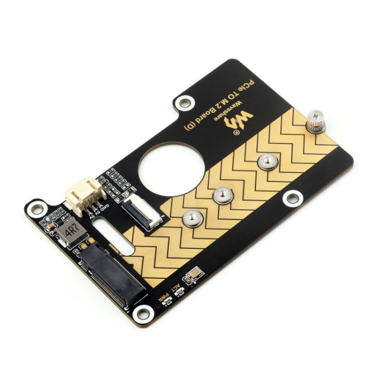 Waveshare For Raspberry Pi 5 PCIe To M.2 Adapter Board Support NVMe Protocol - 27709