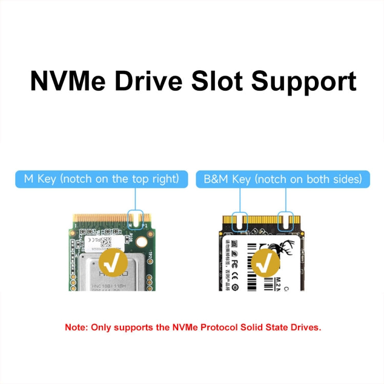 Waveshare For Raspberry Pi 5 PCIe To M.2 Adapter Board Support NVMe Protocol - 27709