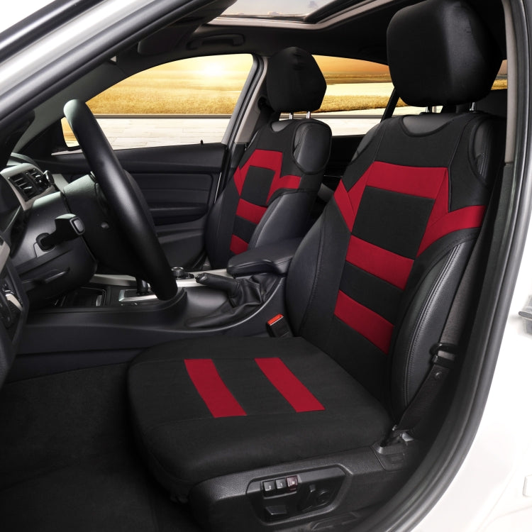 Car Vest Style Double Front Seat Interior Seat Cover