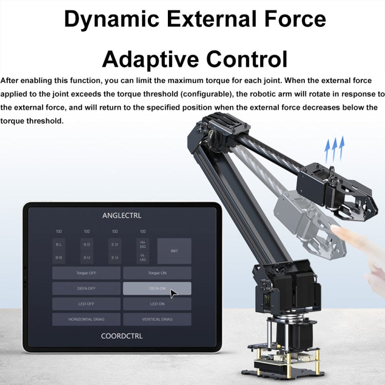 Waveshare 25118 RoArm-M2-S Desktop Robotic Arm Kit, Based On ESP32, 4-DOF