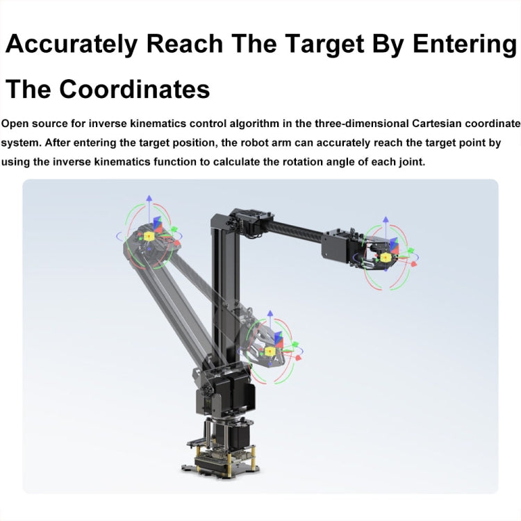 Waveshare 25118 RoArm-M2-S Desktop Robotic Arm Kit, Based On ESP32, 4-DOF