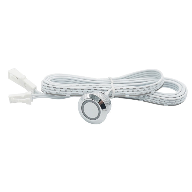 Closet And Cabinet Dimmable Tactile Split Control Sensor Switch Controller - Silver