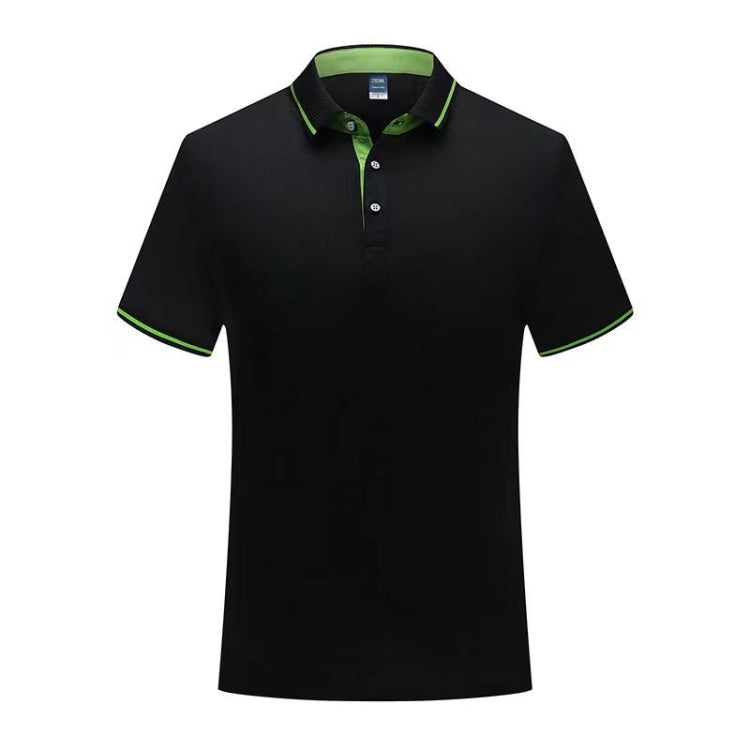Thin Lapel Short-Sleeved POLO Shirts Group Workwear Advertising Shirts, Size: S