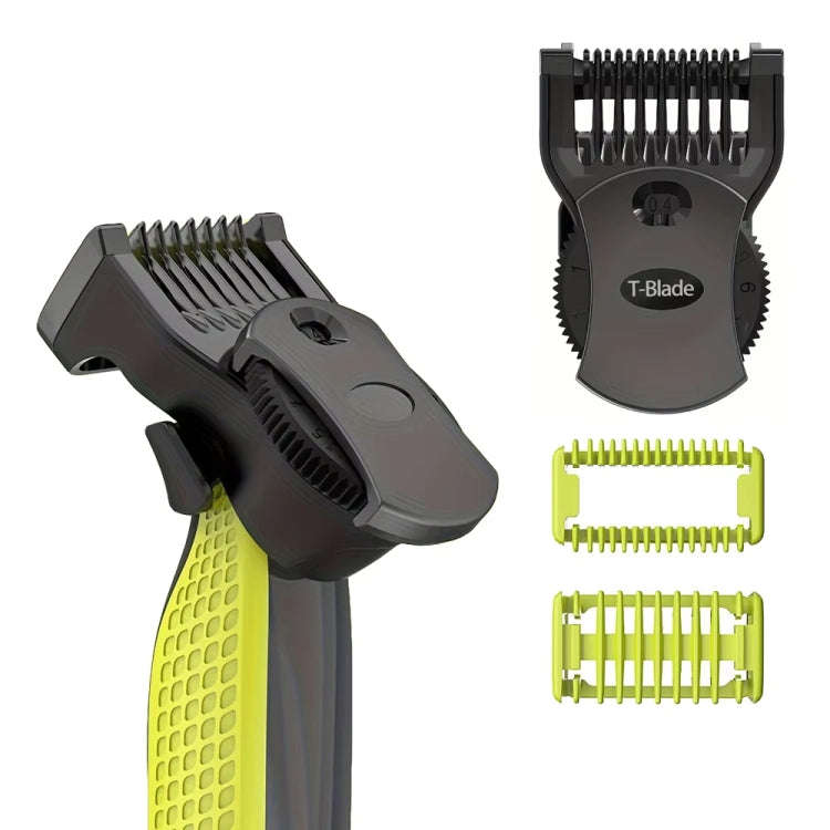 14-length Guide Comb Guard for Philips OneBlade QP25XX / QP26XX / QP27XX / QP28XX Series, Spec: 4 In 1 Kit