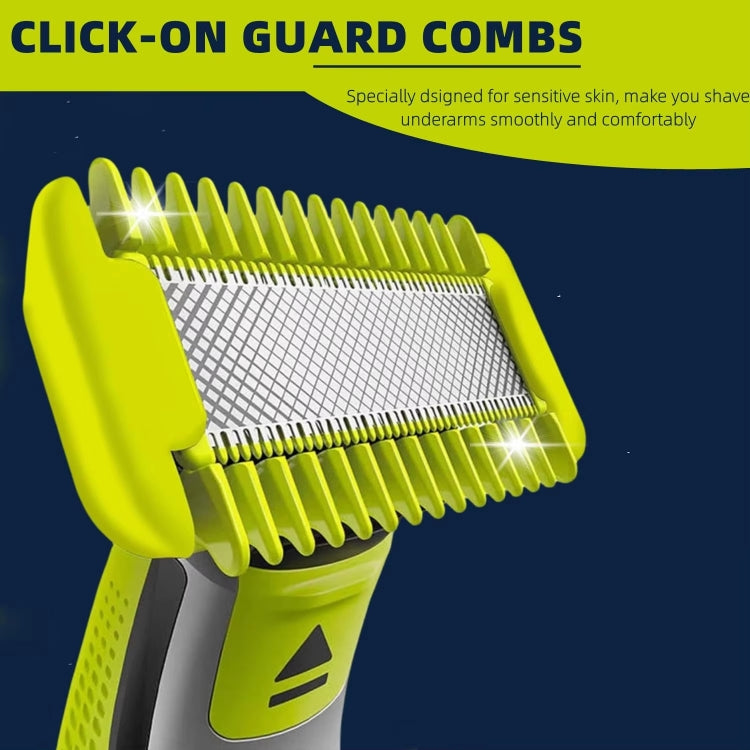14-length Guide Comb Guard for Philips OneBlade QP25XX / QP26XX / QP27XX / QP28XX Series, Spec: Only Comb Guard