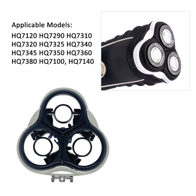 Shaver Head Frame for Philips HQ7310 / HQ7120 / HQ7290 / HQ7320 / HQ7325 / HQ7340 / HQ7345 / HQ7350 / HQ7360 / HQ7380 / HQ7100 / HQ7140